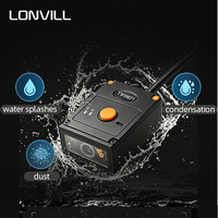 Escáner de Códigos de Barras Ethernet LONVILL, Resistente al Agua IP65, Sensor Externo con Activación por Contacto, 1D 2D, Montaje Fijo