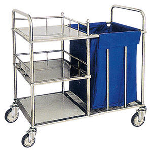 (MS-T270S) Chariot mobile de soins hospitaliers en acier inoxydable de haute qualité - Product Image 1