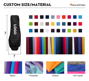 OEM thương hiệu không thấm nước Nylon Polyester tùy chỉnh Golf mưa bìa bền GOLF Túi du lịch với giỏ hàng túi Bìa - Product Image 2