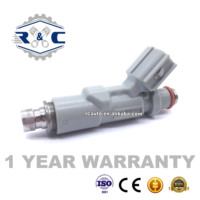 Nueva válvula automática de boquilla de inyección 2320997204 de alta calidad R & C para Daihatsu Toyota 100% inyector de combustible de gasolina probado profesional