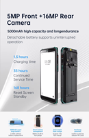 Zebra 2D Barcode Scanner Android 13 PDA 4 + 64G IP68 Rugged 5.5 ''Mobile Computer for Warehouse Inventory