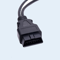 OBDII model Y alat kendaraan klip tali kabel adaptor diagnostik mobil untuk mobil elektronik mesin OBD OBD 2 kompatibel