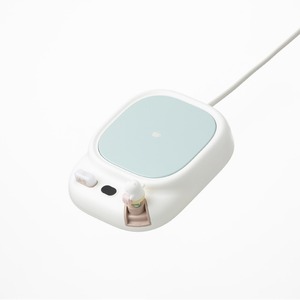 <b>Heating</b> Coaster Smart Drink Warmer With Temperature Control For Office Home Use <b>USB</b> Powered Round Shape - Product Image 5