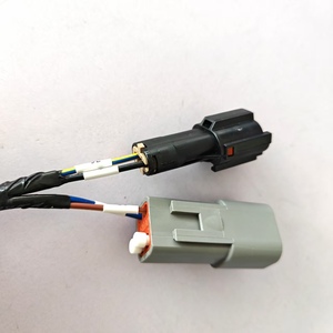 Harness Kabel Rangka Excavator Konduktor Tembaga Isolasi Karet & PVC Berperingkat IP66 Konektor JST - Product Image 4