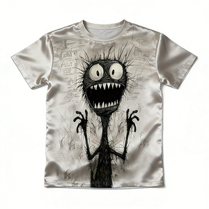 T-shirt Personalizzata da Uomo e Ragazzo a Maniche Corte con Collo Rotondo, 180 Grammi, in Poliestere Ecologico, Abbigliamento Unisex Neutro da Produttori - Product Image 1