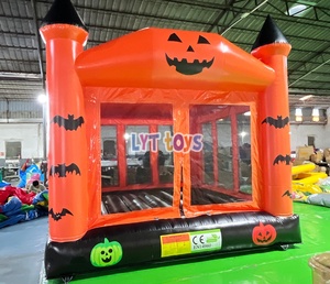 Casa Inflable Personalizada con Diseño de Halloween, Sin Plomo, <span class=keywords><strong>Castillo</strong></span> Inflable para Eventos Promocionales y Ferias de Diversión - Product Image 5