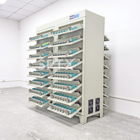 Testeur de capacité de batterie au lithium 256 canaux 10A 20A, machine de tri de cellules de batterie cylindriques personnalisée pour 18650-32140
