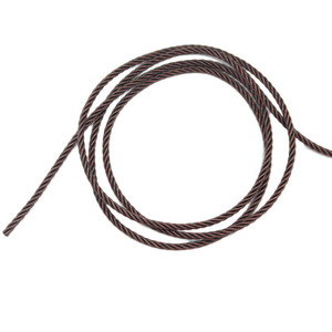 DIY Pure Copper Flexible 4 Strand Twisted 4 Core Audio <b>Cable</b> 2.0mm Diameter Braided Jacket For MP3 1 Meter Length - Product Image 5