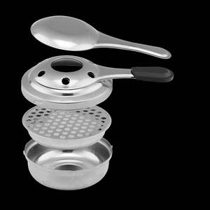 Réchaud à alcool portable Jia Qi, en acier inoxydable, brûleur à fondue, camping en plein air, randonnée, randonnée pédestre, pique-nique, régulateur de flamme - Product Image 6