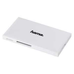 Lecteur de cartes mémoire multi-cartes USB 3.0 Blanc 00181017 - Product Image 1
