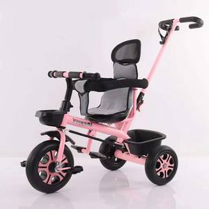 Vente flash : Grand <span class=keywords><strong>tricycle</strong></span> pour bébé avec poignée de poussée, <span class=keywords><strong>tricycle</strong></span> confortable pour tout-petits, vente en gros - Product Image 4