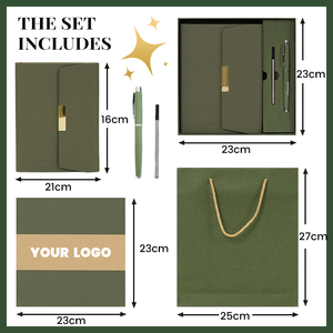 Hộp quà tặng với bút A5 Tạp Chí Nhật Ký Da PU kế hoạch in ấn Tạp Chí máy tính xách tay - Product Image 4