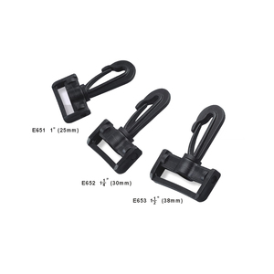 WL wholesale promotional multifunctional carabiner snap hooks sling hook black swivel snap hook