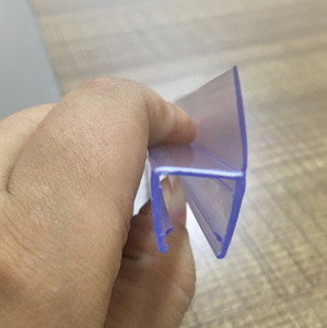 Tira de sellado comercial para mamparas de <span class=keywords><strong>ducha</strong></span>, <span class=keywords><strong>junta</strong></span> de goma impermeable de 12 mm y 10 mm para puertas de vidrio, ideal para proyectos de baños de hotel. - Product Image 6