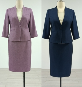 Elegante Traje Formal de Dos Piezas para Mujer, Ropa de Oficina Casual, Manga Larga - Product Image 4