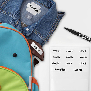 Étiquettes personnalisées inscriptibles et imprimables Étiquettes de vêtements sans repassage pour étiquettes nominatives lavables pour laveuses pour la garderie scolaire - Product Image 5
