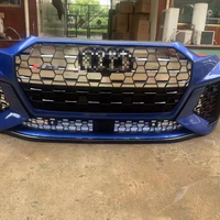 Convient pour la modification et la mise à niveau de l'Audi Q3, kit carrosserie RSQ3, ensemble de pare-chocs avant, calandre, cadre de feux antibrouillard, mise à niveau