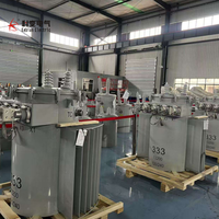 Transformateur de distribution immergé dans l'huile 12,47 kV 13,2 kV 13,8 kV 100 kVA, monophasé, monté sur poteau - Vente chaude