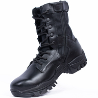 Bottes d'entraînement légères pour hommes, bottes respirantes adaptées au travail et aux motos.