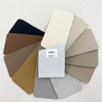 Cuir PU avec grain effet soie imperméable, écologique, cuir PU synthétique