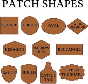 Parches de <span class=keywords><strong>Cuero</strong></span> Personalizados con Grabado en Relieve, Borde Cosido, Precio de Fábrica, <span class=keywords><strong>Etiquetas</strong></span> de <span class=keywords><strong>Cuero</strong></span> para Coser en Jeans, Sombreros, Bolsos y Prendas - Product Image 5