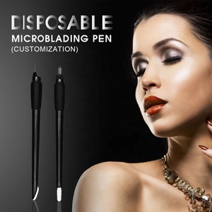 Pluma desechable para tatuaje de <span class=keywords><strong>cejas</strong></span>, Pluma de <span class=keywords><strong>Microblading</strong></span>, Cartucho de <span class=keywords><strong>Microblading</strong></span>, herramientas de mano - Product Image 3