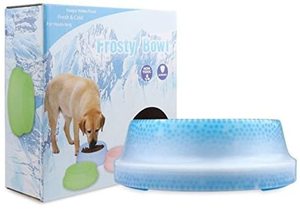 Bersantai Anjing Makan Freezer Makanan Pendingin Air Musim Panas Hewan Peliharaan Pendingin Mangkuk Beku untuk Anak Anjing Kucing dan Anak Kucing - Product Image 2