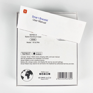 2023 Smart Watch TWS Kopfhörer mit Ohrhörer Ohrhörer In Ear Kopfhörer Armband 2 in 1 Uhr 8 <span class=keywords><strong>i8</strong></span> Ultra S8 Serie8 - Product Image 4