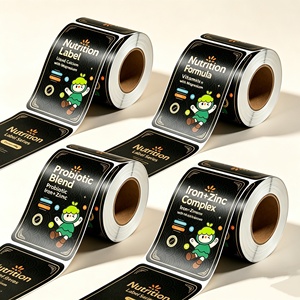 Etiquetas de Nutrición Rectangulares Personalizadas Mourishon Forest, Autoadhesivas, de Papel Impermeable, Impresión Digital, Paquete al por Mayor para Bebidas - Product Image 5
