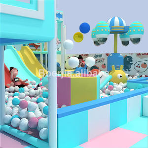 Equipo Profesional de Juegos Infantiles para Interiores con Red de Seguridad Suave y Gran Área para Espacios Comerciales - Product Image 5