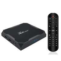 TV Box Android 9 OS de Alta Calidad X96 Max+ 4K Ultra HD H.265 Smart TV Box 4G 32G/4G 64G Doble Wifi BT X96 Max Plus Android Ott Box