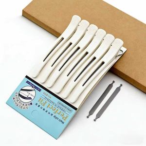 Pinza para el pelo, Pinza para el pelo sin dejar marcas, Pinza separadora para peluquería, Pinza para teñir el cabello lateral, Pinza de pico de pato para hombre y mujer - Product Image 4