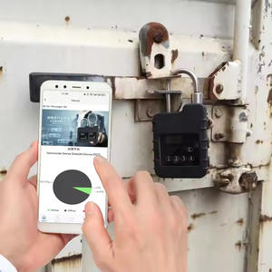 Z TOWER GPS Secure Heavy-Duty Lock avec Bluetooth NFC Seal Interconnexion Mobile pour Conteneurs Docks Camions Entrepôt de Douane - Product Image 4