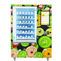 Distributeur automatique combiné à écran tactile, acceptant les pièces de monnaie, avec système de levage par tige poussoir, pour boîtes mystères à température normale, vente en gros