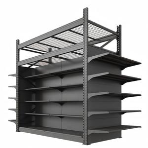 Heavy-Duty Double-Sided Supermercado Prateleiras <span class=keywords><strong>Rack</strong></span> metálico para itens pesados para Warehouse & Retail Store Styles - Product Image 2
