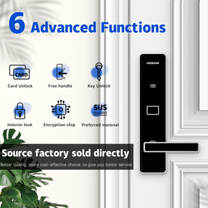Goodum thông minh gỗ khóa cửa ngoài trời RFID khách sạn quản lý phòng hệ thống với tiết kiệm năng lượng thẻ cho khách sạn thẻ chìa khóa cửa khóa - Product Image 2
