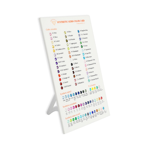 Carta <span class=keywords><strong>de</strong></span> Colores <span class=keywords><strong>de</strong></span> Gemas Sintéticas DK113-A con 89 Gemas para Identificación, Tabla <span class=keywords><strong>de</strong></span> Comparación <span class=keywords><strong>de</strong></span> Gemas - Product Image 5