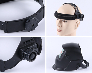 Casques de soudage à coupe à chaud personnalisés, couleur véritable, tête de crâne durable, assombrissement automatique, montés sur la tête - Product Image 5
