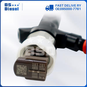 หัวฉีดคอมมอนเรลใหม่เอี่ยม 23670-30300 23670-0L010 หัวฉีดน้ำมันเชื้อเพลิง 095000-7761 สำหรับรถยนต์โตโยต้า ไฮลักซ์ 2KD ไฮเอซ 2.5D 2KD-FTV - Product Image 5