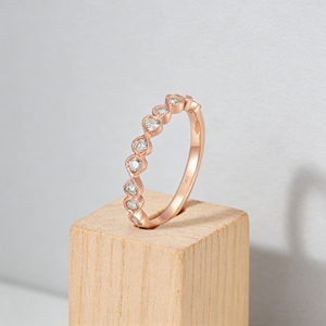 <b>CUSTOM</b> SILVER 10K/14K/18 SOLID GOLD CLASSIC LAB GROWN CVD IGI VVS-VS QUALITY BRILLIANT CUT ENGAGEMENT PARTY FASHION CLUSTER <b>RING</b> - Product Image 5