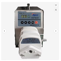Pompe péristaltique numérique intelligente en aluminium à basse pression 3 bars avec moteur pas à pas, certifiée RoHS CE, modèle IPump6S-2B OEM