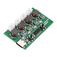 Type-C USB Module d'humidificateur à quatre pulvérisations Carte de commande d'humidificateur DIY Carte d'entraînement d'atomiseur Carte d'entraînement à ultrasons à quatre voies