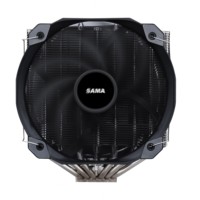 SAMA 6 caloducs 140mm double tour double ventilateur de refroidissement échangeur de chaleur refroidisseur d'air double tour refroidisseur de processeur pour boîtier de PC
