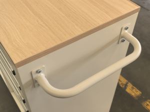 <span class=keywords><strong>Chariot</strong></span> à outils <span class=keywords><strong>de</strong></span> conception d'atelier <span class=keywords><strong>de</strong></span> 60 pouces, blanc mat, pour atelier, <span class=keywords><strong>garage</strong></span> - Product Image 3