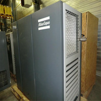 Compresseur d'air à vis lubrifié stationnaire 380V 115KW 150HP GA30 GA45 pour compresseur ATLAS COPCO