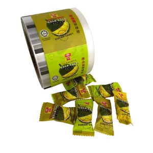 food packaging plastic film in roll candy wrapper printing lamination film