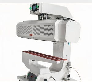 Nhà máy trực tiếp bán buôn may mặc công nghiệp nhiệt + máy ép lạnh khí nén ARC <span class=keywords><strong>Cuff</strong></span> Placket HEM keo mới - Product Image 2