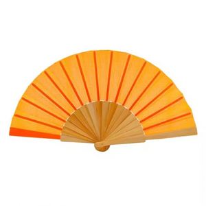 Customized Gold and Silver Color Wooden Hand Fan for Dancing or Party <b>Gift</b> - Product Image 1
