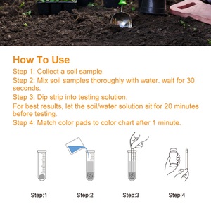 100pcs đất <span class=keywords><strong>pH</strong></span> Kiểm tra <span class=keywords><strong>Strips</strong></span> cho chính xác đất <span class=keywords><strong>PH</strong></span> đo lường - Product Image 6