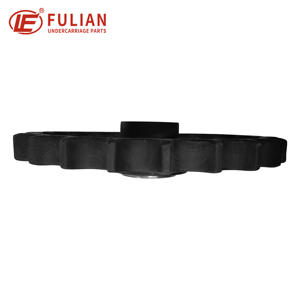 Rantai Sproket Belakang 23 Gigi 6 Lubang untuk <span class=keywords><strong>Excavator</strong></span> Mini Kubota KH15 KH15H, Suku Cadang Undercarriage - Product Image 3